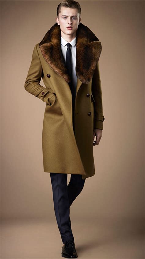 burberry mans jacket fur lining